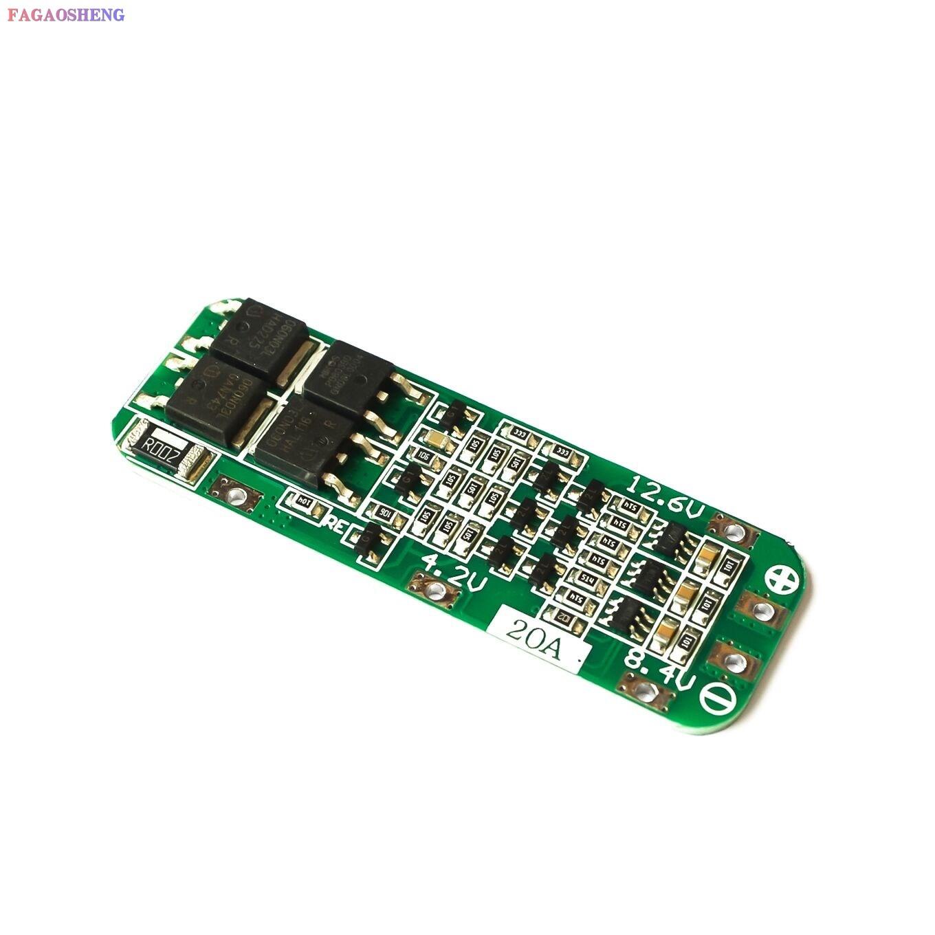 

3S 20A Li-ion Lithium Battery 18650 Charger PCB BMS Protection Board For Drill Motor 12.6V Lipo Cell Module