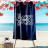 New Zealand Warriors Print Beach Towel, Large Soft Quick Dry Towel for Beach Camping Swimming