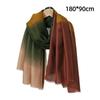Tie-dyed Headscarf Wraps Cotton Headband Scarves Fashion Long Shawls  Femme Musulman