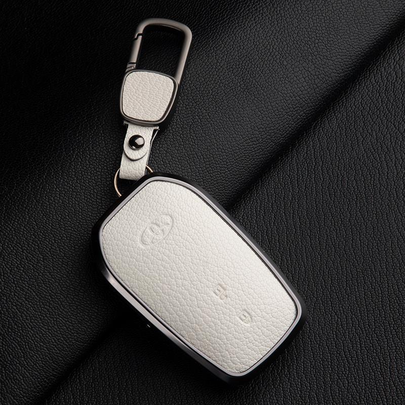 Skórzany Etui na Kluczyki do Toyota Camry, Highlander, Prado, Land Cruiser, Venza, RAV4 - 9. Gen