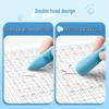 Extra Large Durable, Chip-Free Eraser for Primary School Students - Leaves No Trace or Crumbs, Cleans Thoroughly