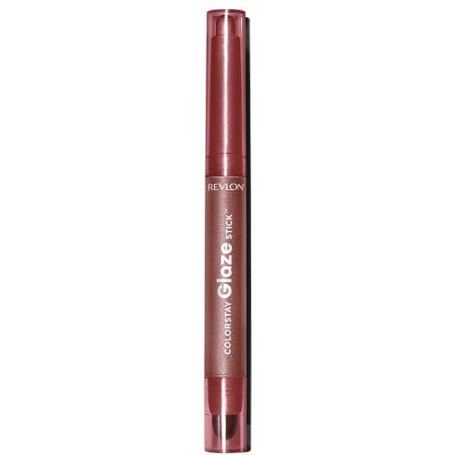 Revlon COLORSTAY GLAZE STICK(TM) 874 ROSE: Color Image: Pink Brown (blue Pearl) with Smudger (sponge) REVLON COLORSTAY GLAZE STICK(TM) 874 ROSE