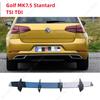 For Volkswagen Golf 7 7.5 MK7 MK7.5 Standard TSI TDI 2012-2019 High Quality Rear Bumper Diffuser Rear Side Splitters Spoiler Lip
