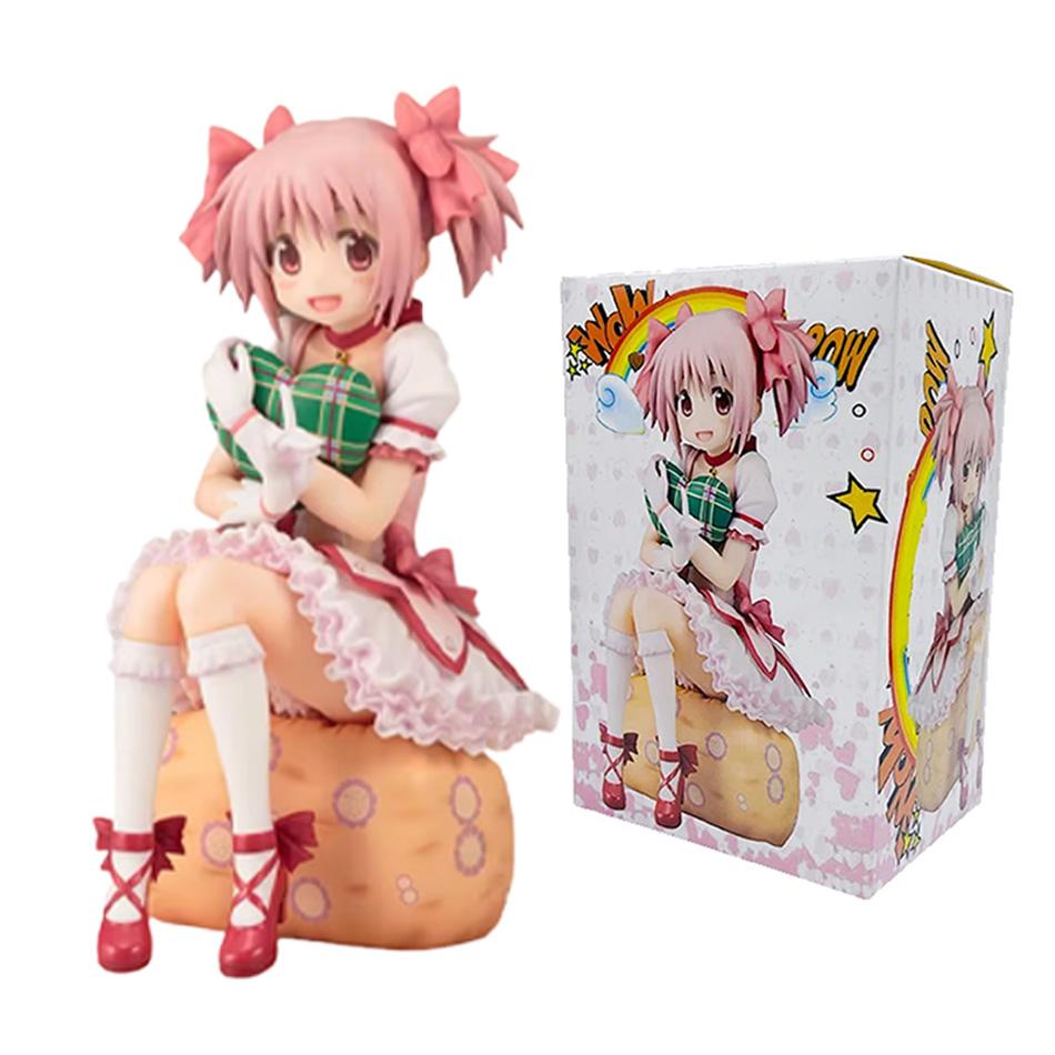 Anime Magikano 14cm Puella Magi Madoka Magica Figure PVC Model Doll Desktop Decoration Action Figurine Collecting Toys Kid Gifts