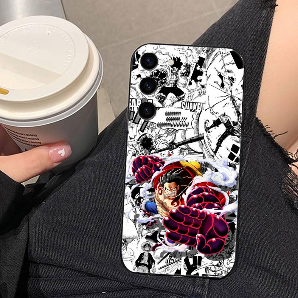 Anime One Piece Luffys Phone Case For Samsung Galaxy S26 S25 EDGE S24 S23 S22 S21 S20 FE S10 Ultra PLUS LITE Case Shell Cover