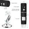 WiFi Digital Microscope Built in Camera 1080P HD 2MP 50x-1000x Magnifying Endoscope with 8LEDs for Android iOS Smartphone iPad  PC