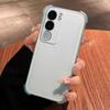 Case for Vivo Y19s Pro Shockproof Airbag Bumper Casing Frosted Translucent Cover