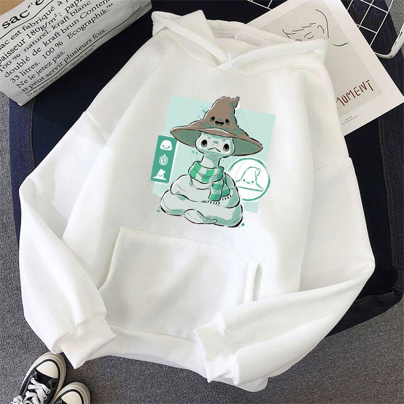 

Printed Long Sleeve Pullover Hoodie Print Long Sleeves Pullover Hooded Sweatshirt White L(L)