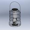 Outdoors Bird Feeder Rust-proof Hanging Bird Feeder Cage for Garden Backyard Squirrel-proof Steel Wild Bird for Small