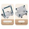Heat Dissipation Tablet Stand Adjustable Laptop Metal Bracket Portable Laptop Holder  Office