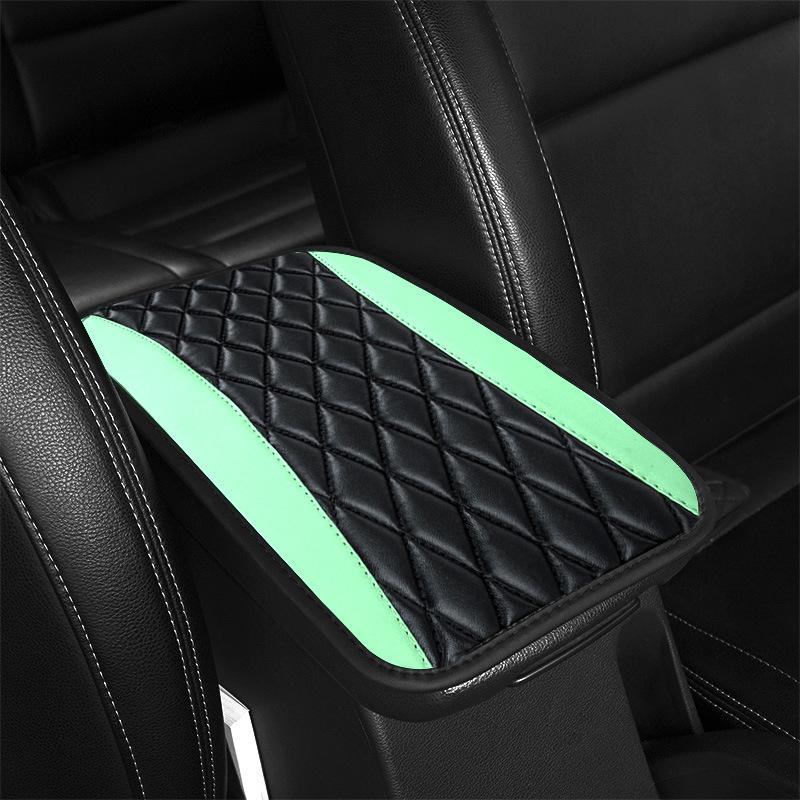 Universal Car Armrest Cover with Storage Bag – SUV/Sedan Console Protector