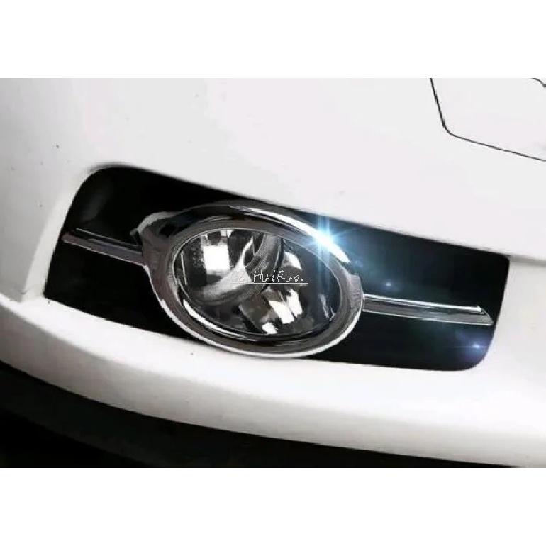 2pcs ABS Chromed Front Fog Lamp Cover Trim For Chevrolet Cruze 2009 2010 2011 2012 2013 2014 2015