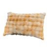Pillow Cover Solid Color Design Plush Soft Pillow Case Autumn Winter Warm Comfortable Bedroom Pillowcase