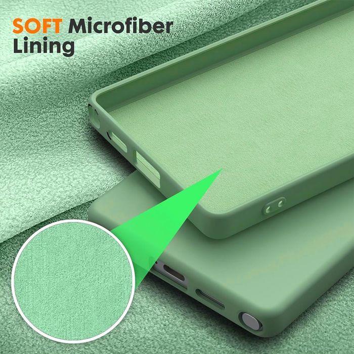 Coque Silicone - BOOLING - pour Samsung Galaxy S26 Ultra - Slim Légère Anti-Rayures - Vert