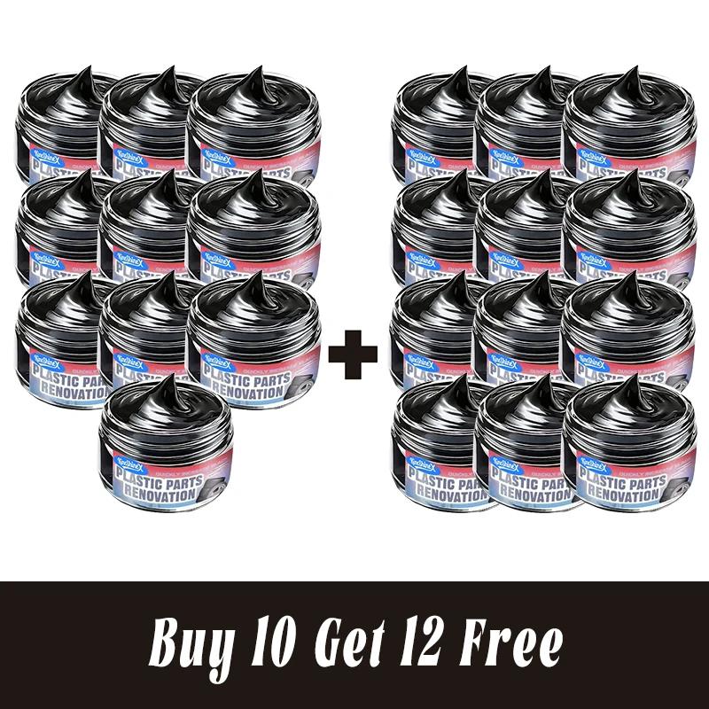 Q19 Car Interior Scratch Repair Cream - Car Scratch Repair | Tire Gloss Repair, Black Interior and Dashboard Plastic Surface Rep