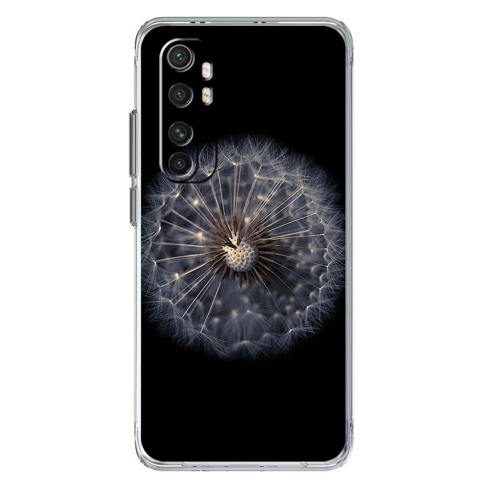 Phone Case For Xiaomi Mi Poco X7 X6 X5 NFC X3 F7 Ultra F6 Pro F3 15 14T 14 13T 11 12 13 Lite Clear TPU Cover flower Dandelion