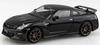 Aoshima Bunka Kyozai Rakupla Snap Kit Nissan R35 NISSAN 2024 Meteor Flake Black Pearl Plastic Model 1/32 No.03-MB GT-R (Car)