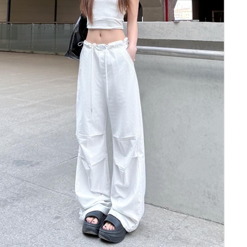 Working Pants for For Women Hot Season Thin New Style Small Paratrooper Wide-leg Pants Quick-drying Casual Hiking Sports Pants