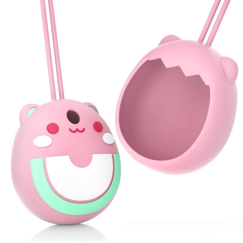 

1Pcs Cartoon Animal Shaped Electronic Pet Machine Cover Case Silicone Comprehensive Protection Case For Tamagotchi Pix розовый