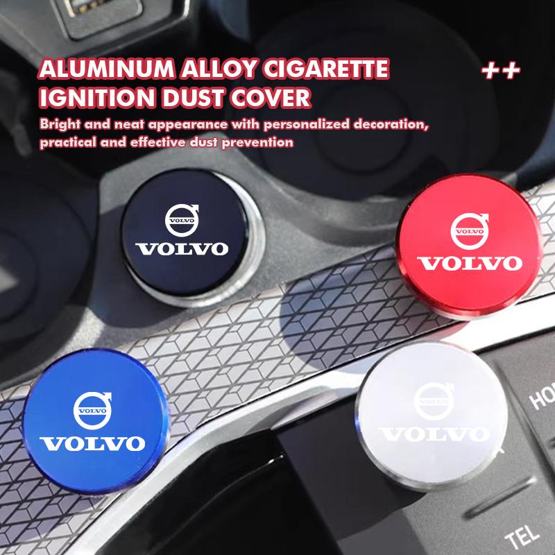 Car Outlet Cigarette Lighter Socket Plug Fire Missile Eject Button For Volvo V60 V90 S60 S80 S90 C30 XC40 XC60 XC70 XC90 V40