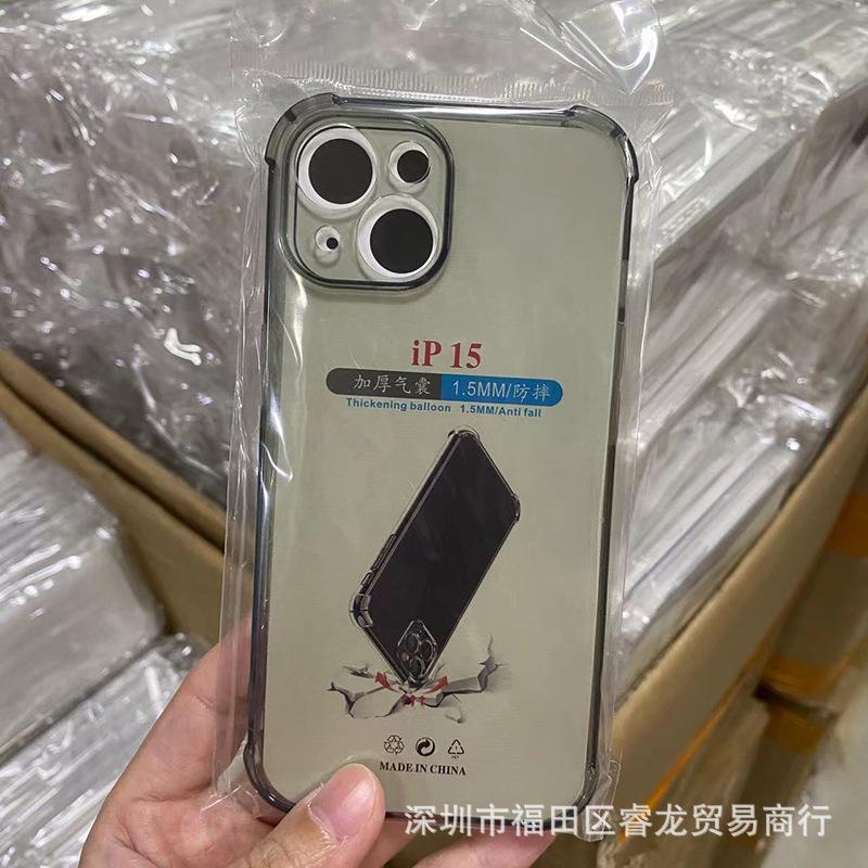 Transparent application Apple 15/16 anti-drop 14 mobile phone case iphone13pro mobile phone case PM soft case 11 13