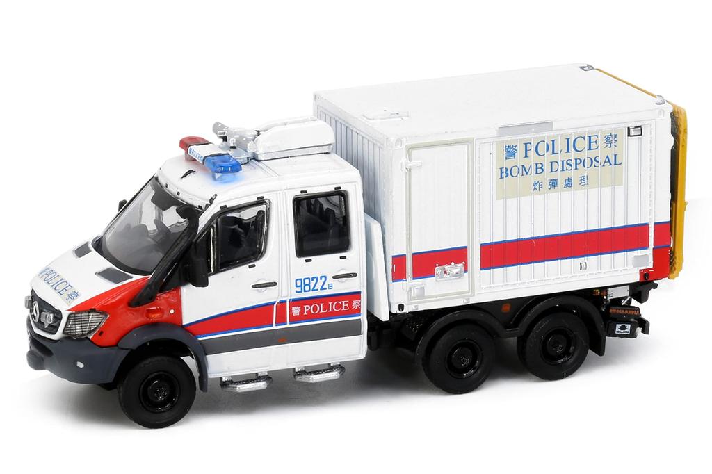Tiny City Scale 134 Sprinter FL 6x6 EOD Ordnance Disposal Diecast Model Car 1/76 No. Mercedes-Benz (Explosive Vehicle)