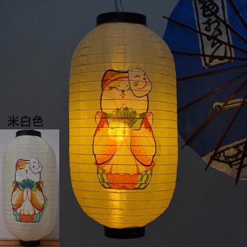 Japanese-style Lucky Cat Waterproof Lanterns Sake Izakaya Sushi Lamian Noodles Cuisine Restaurant Advertising Holiday Decorative
