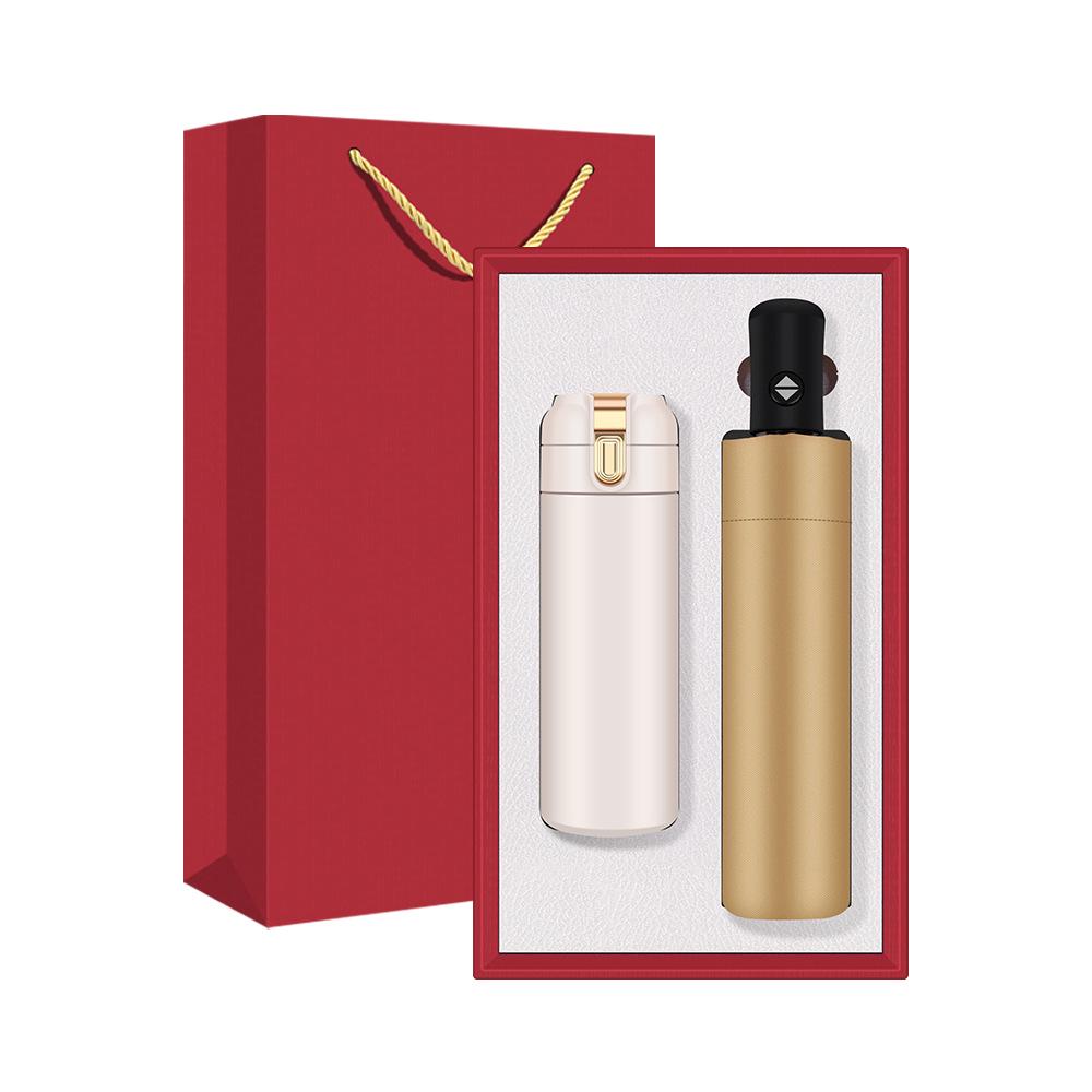 Custom Logo Insulated Mug Gift Set for Company Events and Customer Souvenirs