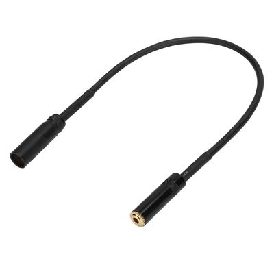 3.5mm Female To Mini XLR Male Two Way Audio Cable Adapter for Camera Photography Equipment(0.3m )