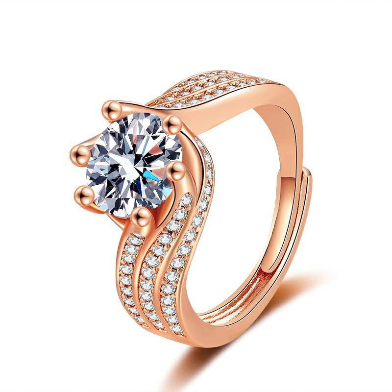Hot Selling Light Luxury Cool Style European and American Niche Ring Exquisite Personality Fashionable Versatile Ring