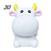 Soft Nursery Lamp for Baby Cute Animal Night Light Kids, Rabbit Bear Deer Cat Dog Room Lighting Sleeping Shape LED Bedside Lamp, Glow Sleep Decorative