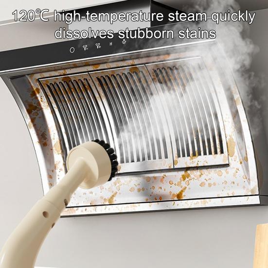 Steam Cleaning Machine 1200W High Power Fast Preheating Ergonomic Comfort Design 3.0BAR High Pressure Steam Cleaner