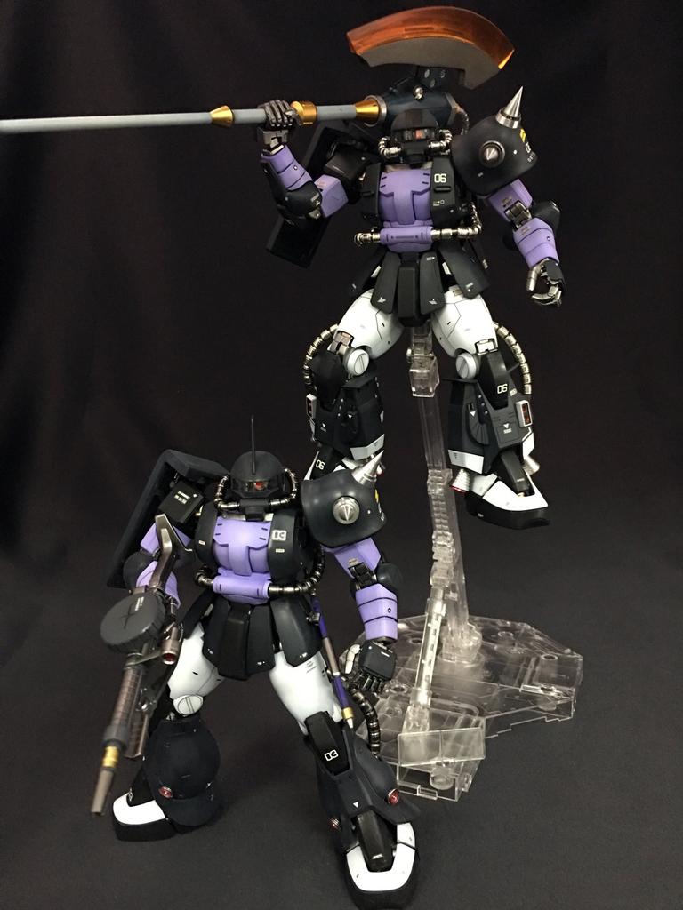 MG 1/100 THE ORIGIN High Mobility Zaku II Ortega's Illuminating Giant Heat Hawk Set (Illuminating Giant Heat Hawk Only) [Parallel Import]