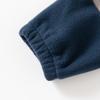 Kids Color Block Polar Fleece Jacket Stand Collar Zip Up Outerwear Spring Autumn Clothing for Boys and Girls Toddler and Children