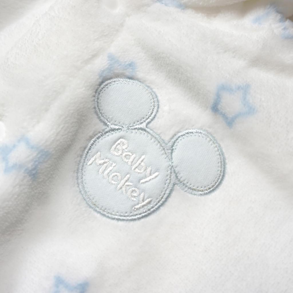 Disney Mickey & Minnie Newborn Fluffy Fleece Cape/Outerwear Poncho for Babies, Sizes 50cm, 60cm, and 70cm
