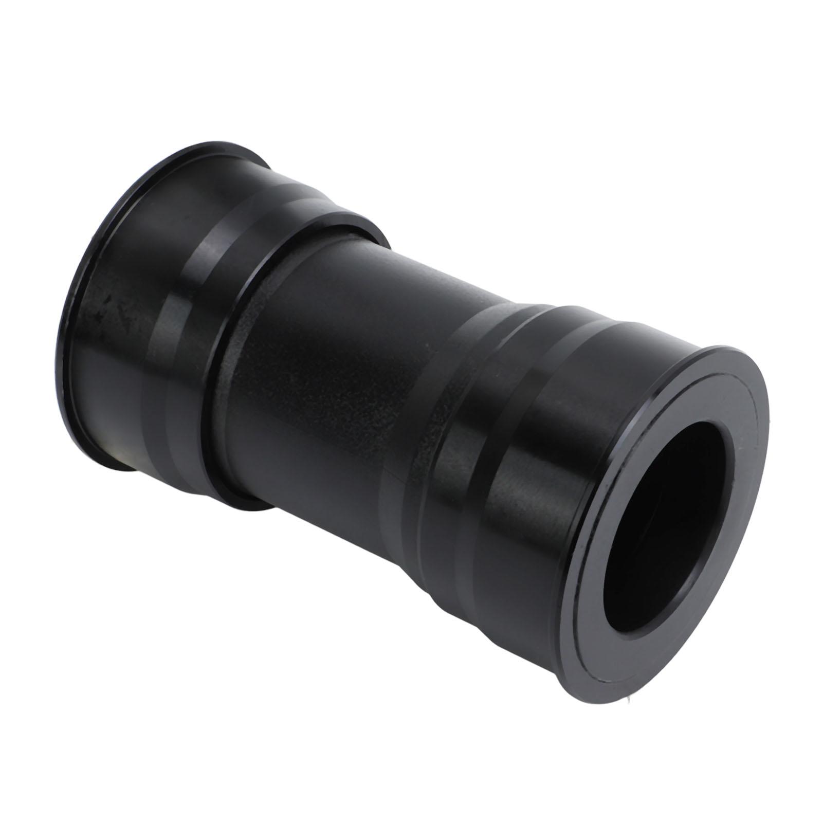 BB386 Bike Bottom Bracket Aluminium Alloy DUB Press in with Washers Bike Center Shaft for Replacement
