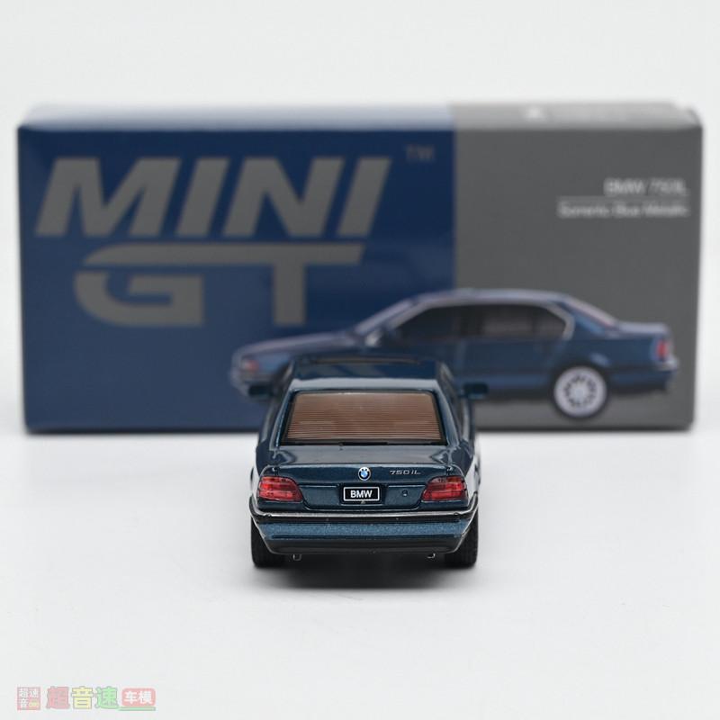 MINI GT 1:64 BMW 750IL 3D Simulation Alloy Car Model, Boys' Holiday Gift Toy, Adult Collection Decoration Item.