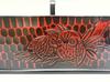 [USED]Kamakura-bori Owl-Themed Storage Box with Handle (Traditional Craft Lacquered Wood Carving)