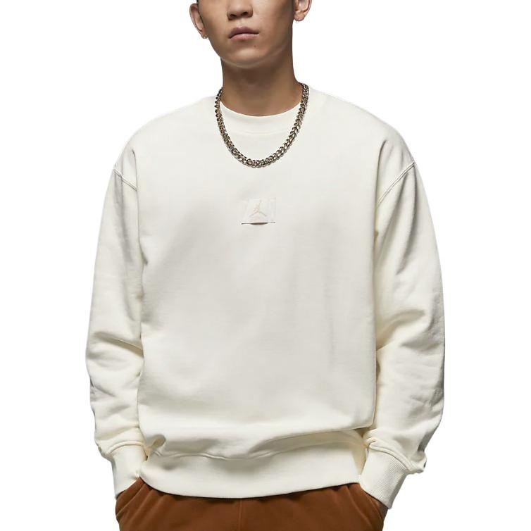 Jordan Flight Fleece FW24 Sweatshirt Men's Sail White FV7260-133