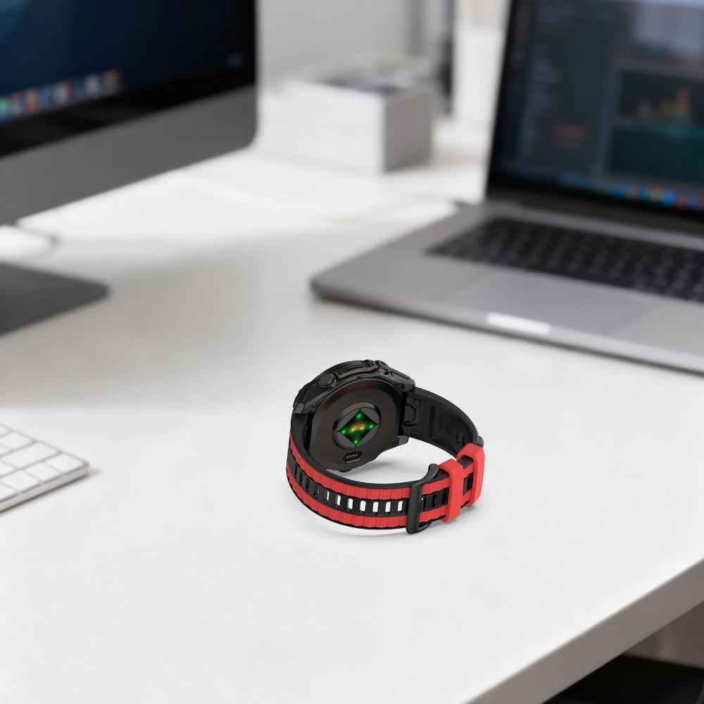 Cinturino in Silicone Quick Fit 22mm 26mm per Garmin Tactix 8 Quatix 8 Fenix 8 51/47mm Braccialetto Garmin Forerunner 970 Instinct 3 45mm