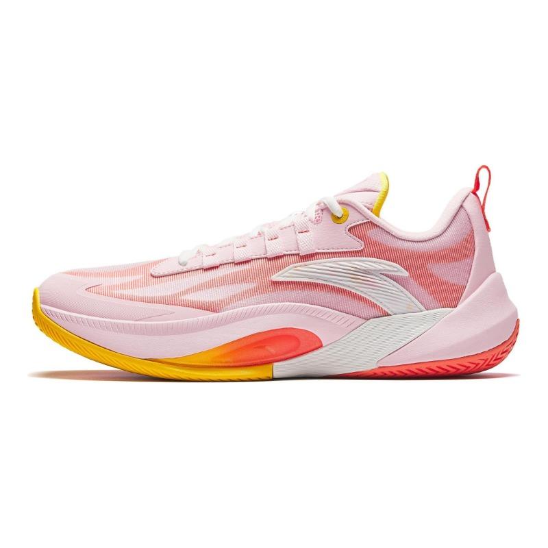 Anta Men s Flash 1 TD Peach Low-Top Basketball Shoes Pink 912421601Q-4 42.5