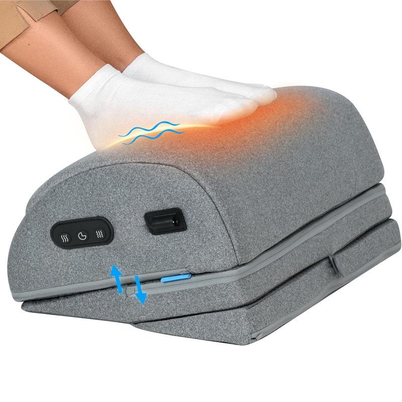 Heated Foot Massager & Spa Mat for Office Heated Vibrating Foot Mat