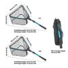 Aluminum Poles Fishing Landing Net Fishing Net Portable for Adult Unisex Foldable Landing Net with Comfortable Handle