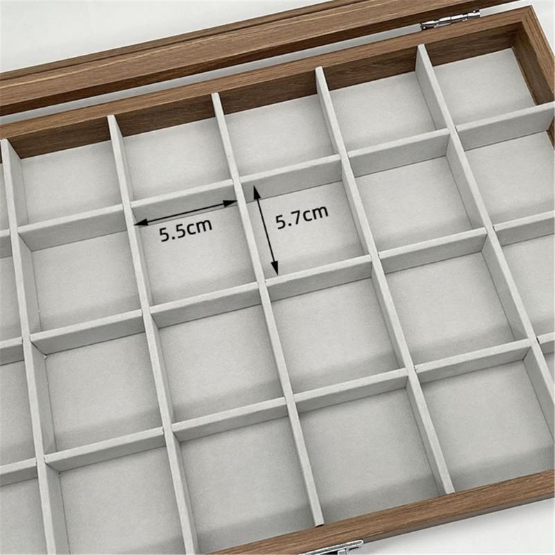 Secure Lockable Organizers Beautiful Jewelry Presentation Box Display Holder for Secure and Tidy Storage