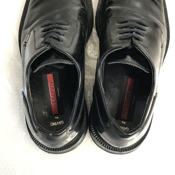 Lloyd Leather Plain Toe Dress Shoes Black Size 5.5 24.525.0cm Made in Germany(USED)