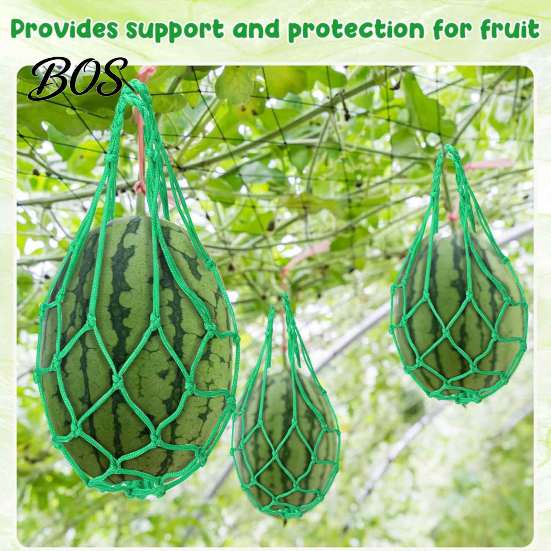 Cantaloupe Support Sling 10Pcs Watermelon Nets, Weatherproof Reusable Melon Holder Heavy Duty Mesh, Fruit Hammocks for Cucumber Vegetables Hammock