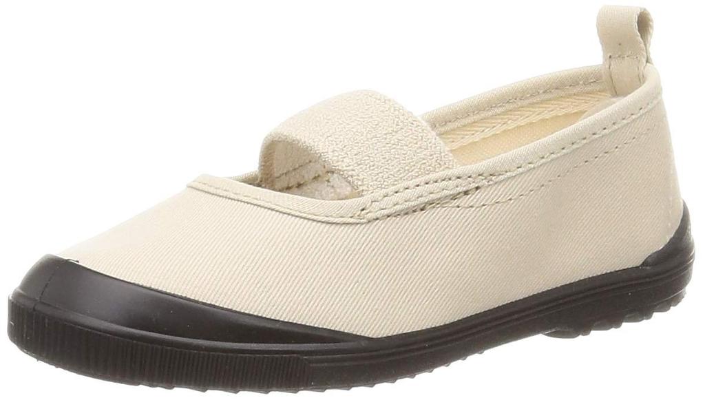 Moonstar Lifestyle Ballet Made in Size cm Shoes, SKOOLER/KIDS BALLET, Japan, Beige/Black, 16.0