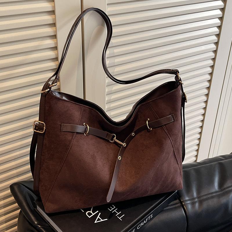 

Новая высококачественная сумка из матовой кожи зимой, модная и универсальная женская модная сумка-тоут, повседневная сумка через плечо