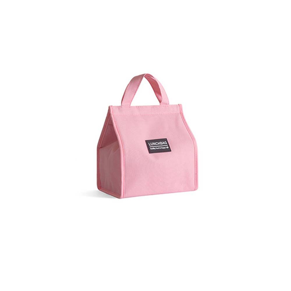 Drink Cooler Bag Outdoor Casual Bag Grocery Bag Lunch Organizer Canvas Handbag Lunch Bag Lunch Box
