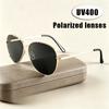 Man's Driving Polarized Sunglasses Pilot Toad Frame Myopia Glasses UV400 Anti UV Motorcycle Beach Shades Eyewear 0 To -4.0